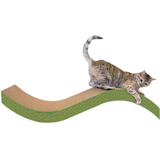 Corrugated Cat Scratching Bed for Large Kitties