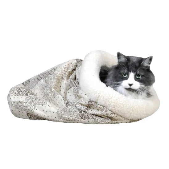Cozy Plush Kitten Sack
