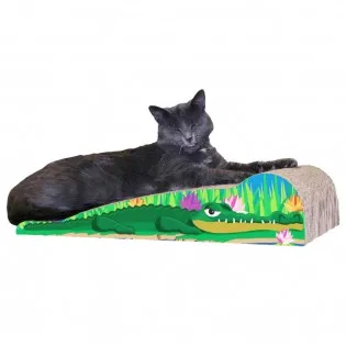 Crocodile Cat Scratching Lounge