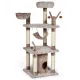 Cat activity center with perch, basket, condo and hammock