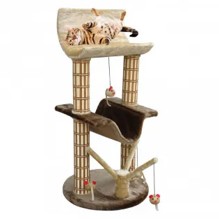 Fancy Kitty Furniture with Hammock & Hanging Toys