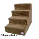 Four Steps Pet Stairs in Chocolate