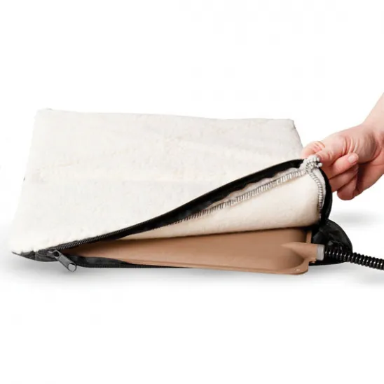 Heated pad inside the house