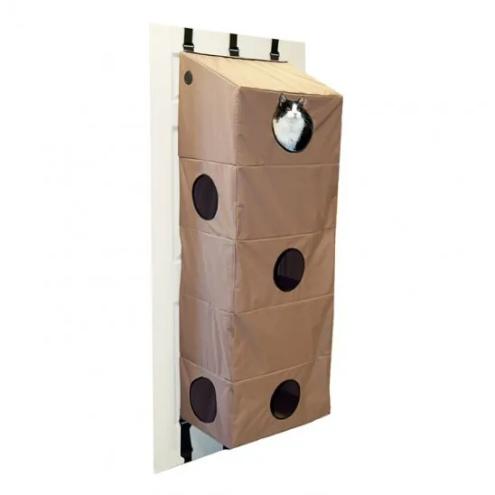 Large condo hanging on a door