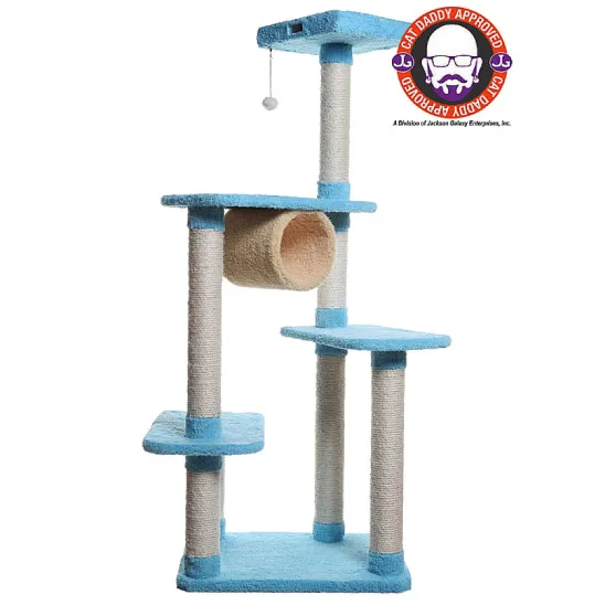 Sisal Cat Tower with Multi-level Perches
