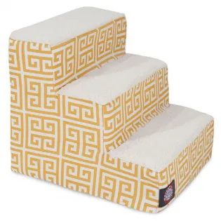 3-step Pet Stairs Foam with Polyester Cover