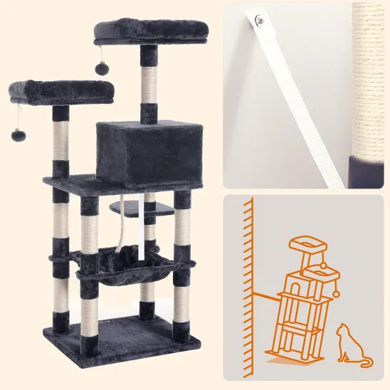 Anti-tipping strap for attaching to the wall