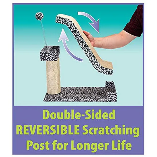 Reversible scratching pad