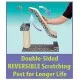 Reversible scratching pad