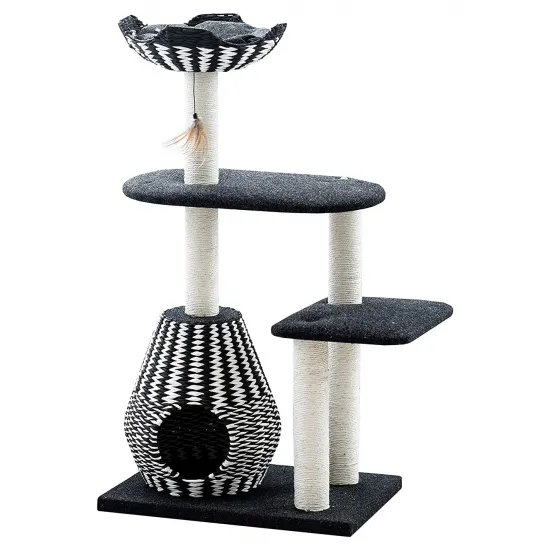 Black-n-white cat furniture