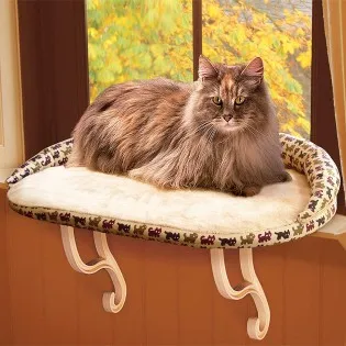 Deluxe Cat Window Perch for Large Cats