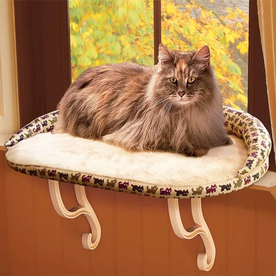 Deluxe Cat Window Perch for Large Cats
