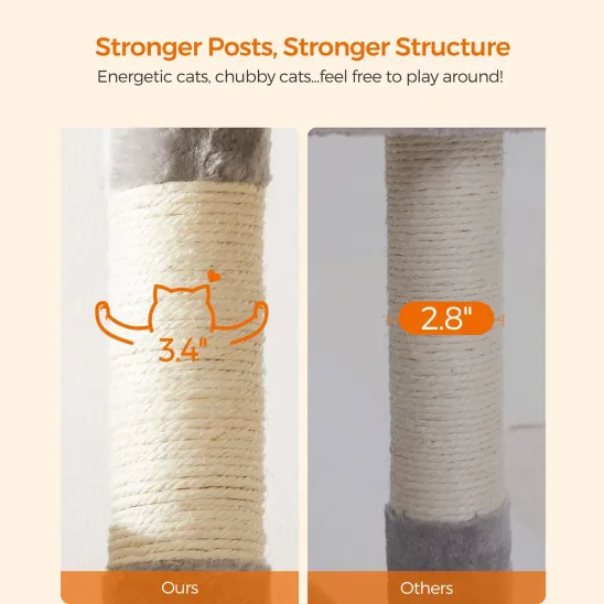 13 sisal cat scratching posts