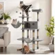 Cat Climber with Hammock, Large Condo & Basket