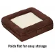 Brown color - folded