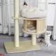 Kitty condo on second tier