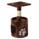 Plush Cat House Furniture with Perch and Dangling Ball
