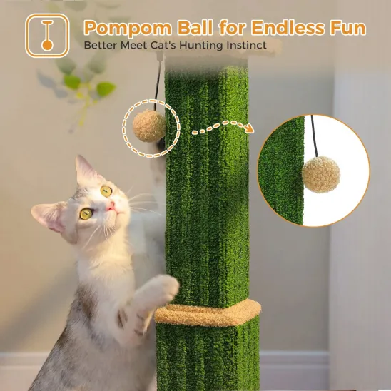 One pom-pom ball for endless fun