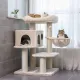Cat tower for old cats in Beige