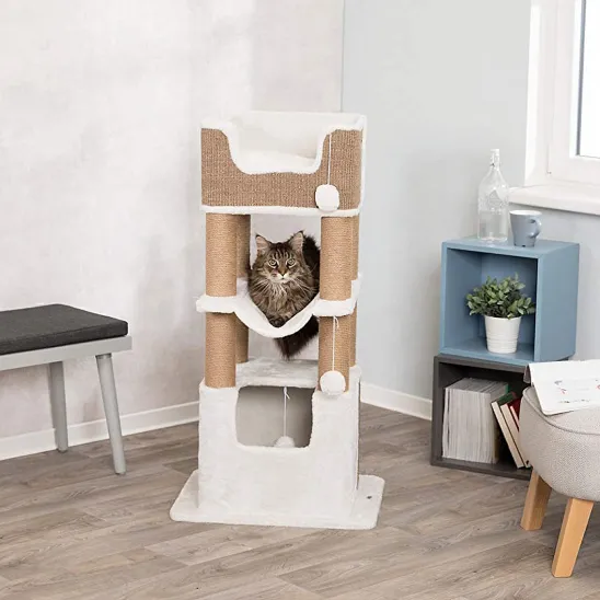 Cat Condo with Hammock for Large Cats
