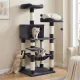 Cat condo for large cats in Light Gray