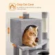 Two cozy cat condos for sleeping