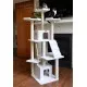 Large Cat Tower with Two Houses & Sisal Rope