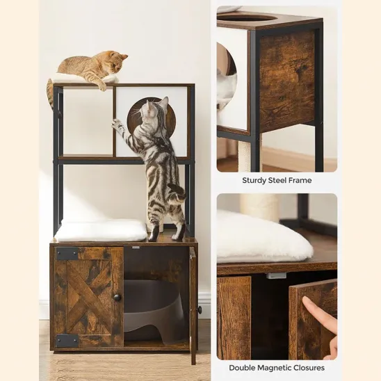 Sturdy steel construction