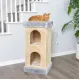 Two Story Cat Hideaway with Toy