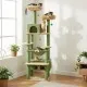 Green condo for indoor cats