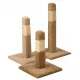USA Made Cat Posts with Carpet & Sisal Rope