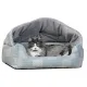 Large cat bed hooded in Teal