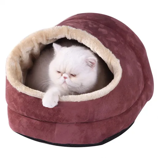 Cat hut in Red
