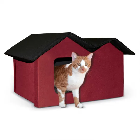 Extra Wide Fabric House for Large Kitties