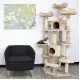 Large activity cat tower in Beige