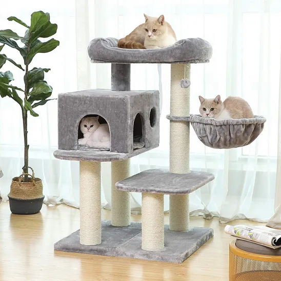 Mini Cat Tower for Bigger or Senior Cats