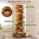 Multi-functional cat activity center for indoor cats