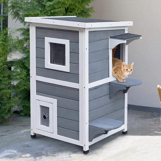 Two Story Condo for Outside Cats
