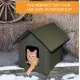 Outdoor kitty hut