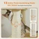 Oversized sisal cat scratching posts