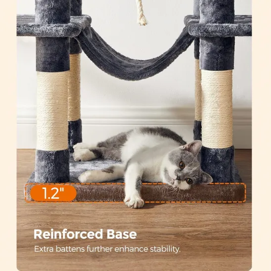 Reinforced, sturdy base