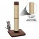Sisal-wrapped tall cat scratching post for big cats