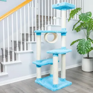 Sisal Cat Tower with Multi-level Perches