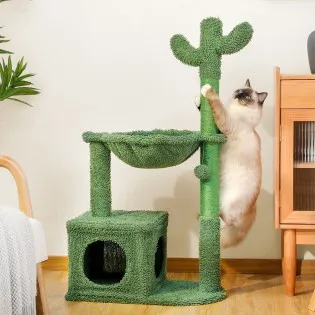 Small Cactus Cat Perch with Condo