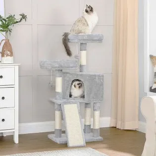 Kitten Tree with Sisal Scratching Board