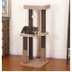 Small cat tree for big cats with rubber massagers