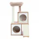 Two story cat condo for senior cats in Beige