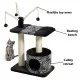 Cat Scratching Furniture with Flexible Sisal Arms