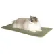 Kitty heated mat in Green/Beige