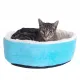 Self-Warming Plush Kitty Bed